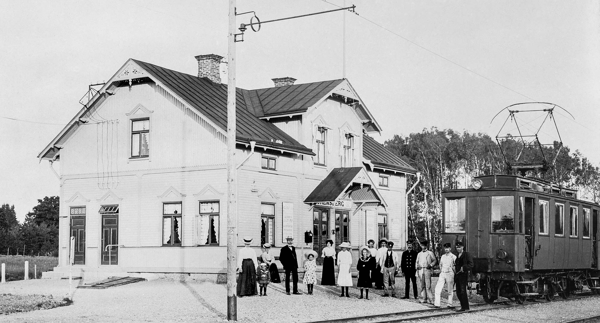 Bild: MÖJ 1 "Ankan" i Borensberg 1907