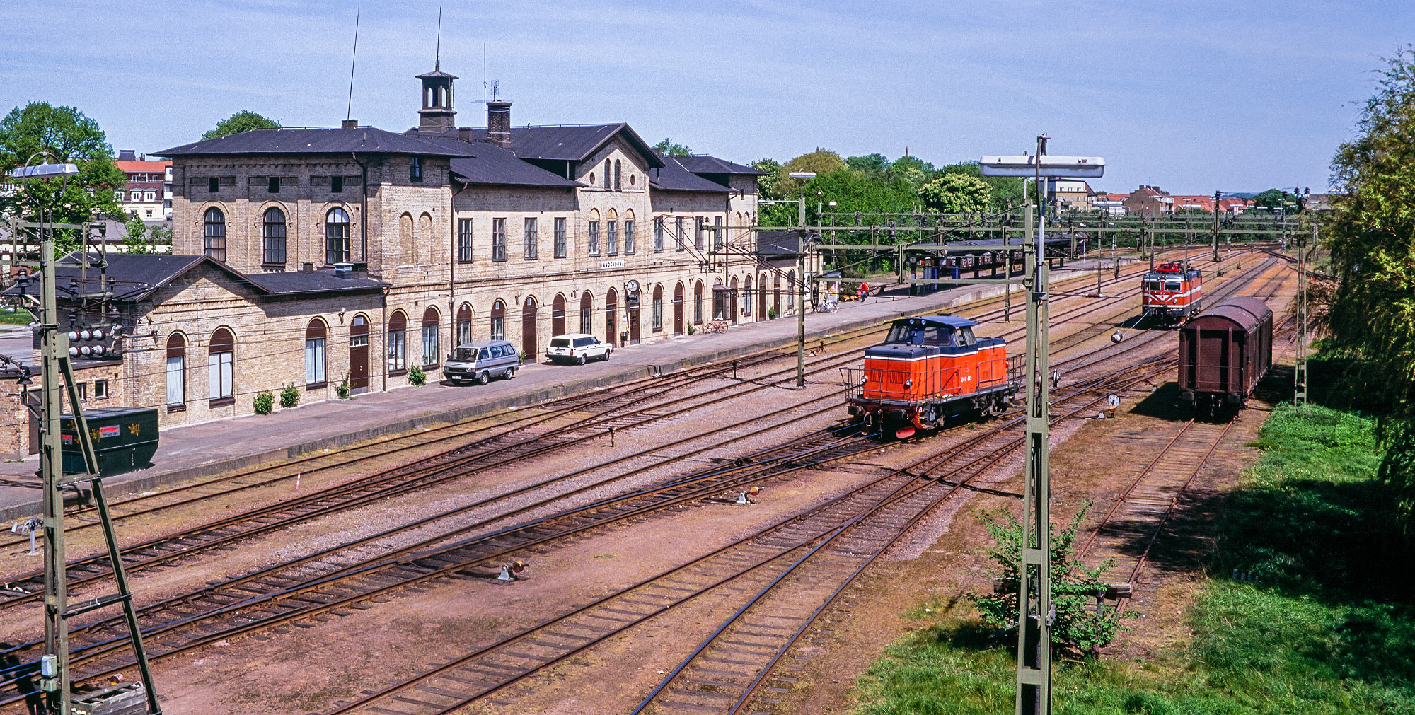 SJ Z66 613 i Landskrona 1994