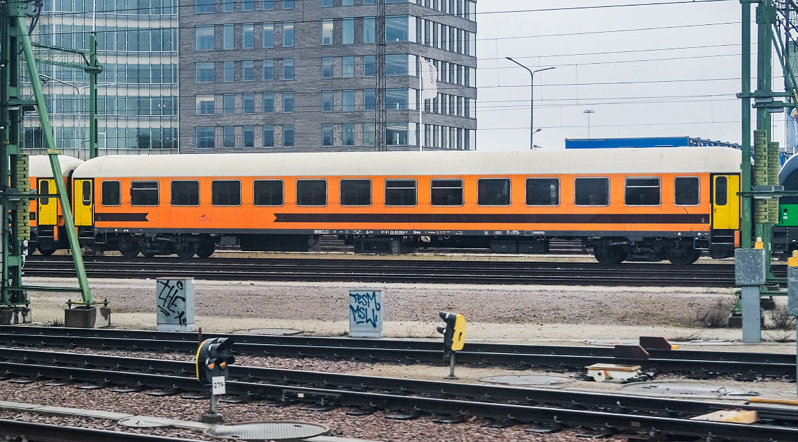 Bild: Snälltåget Bmz 61 81 22 90 003-7 i Malmö 2023